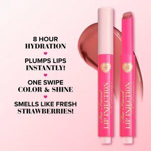 Two Faced Extreme Plumping Clicks Gloss, Kiss The Bride, NIB